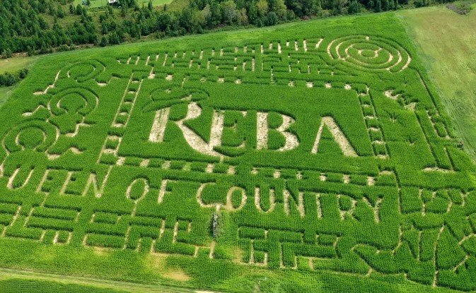 Reba McEntire Partners with Local Farm to Create a Reba-Themed Maze